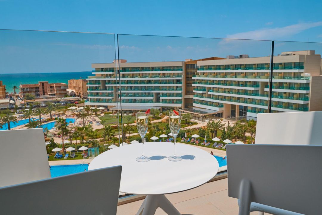 Doble vista piscina