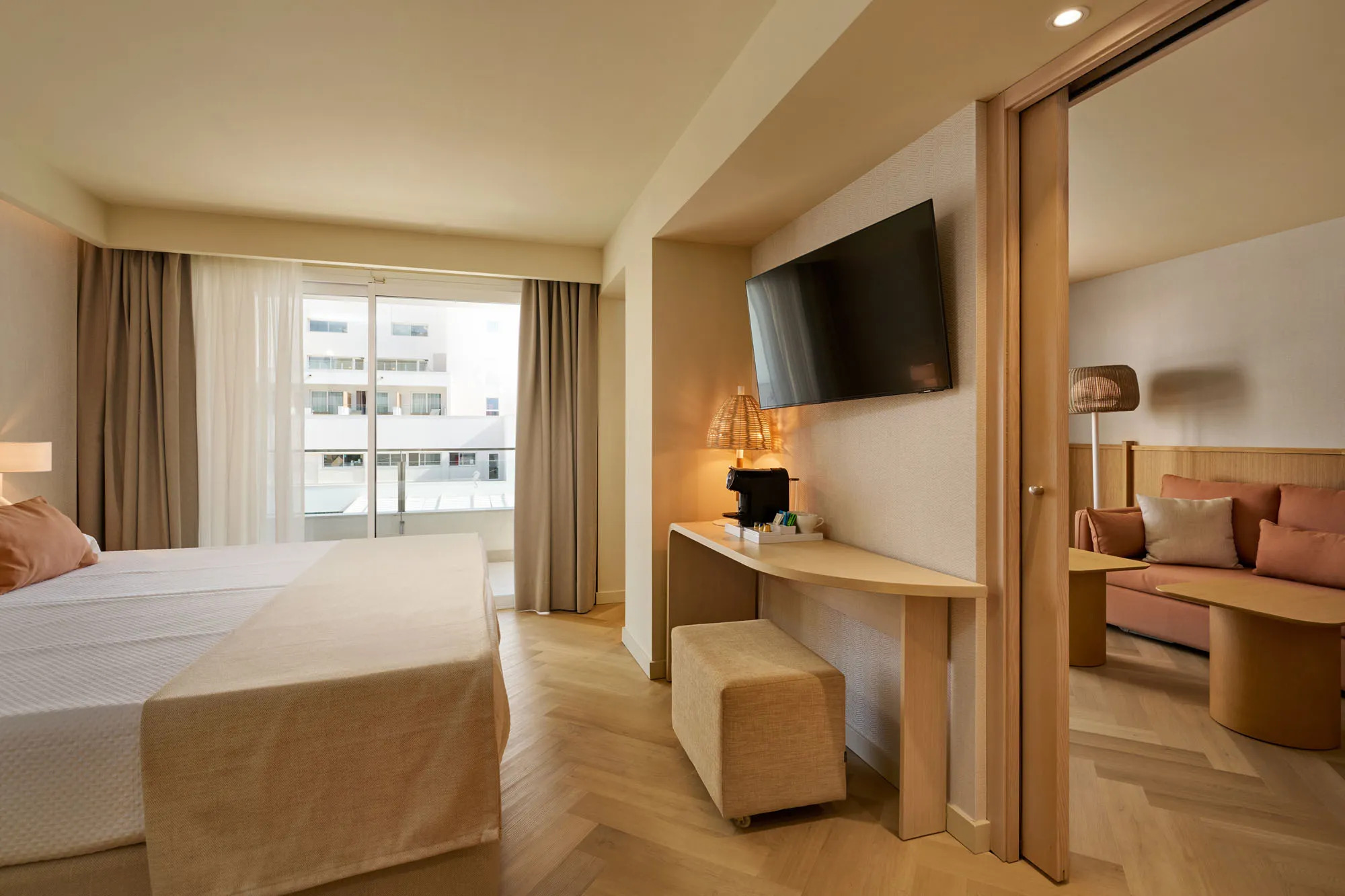 Suite vista piscina