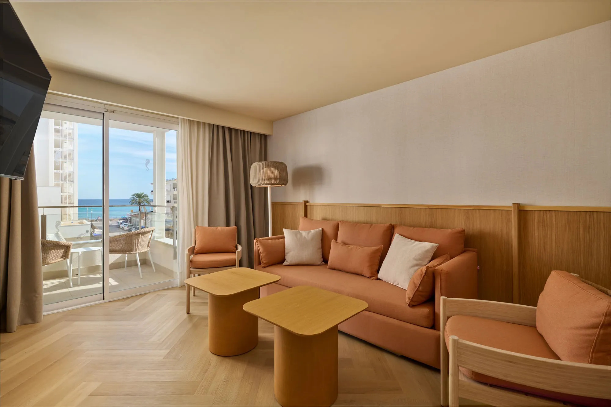 Suite vista piscina